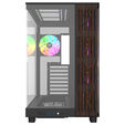 Thermaltake View 380 XL WS ARGB PC Case, Mid Tower, ATX, ARGB, Tempered Glass - Black image number null