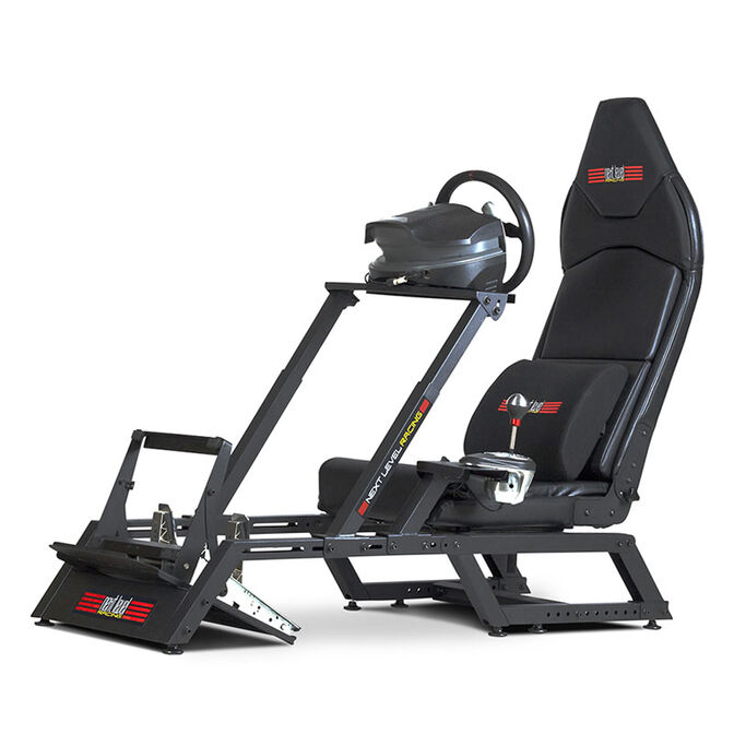 Next Level Racing F-GT Formula and GT Simulator Cockpit + Floor Mat Gaming-Matte image number 6