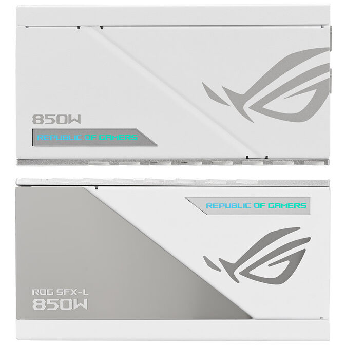 ASUS ROG Loki SFX-L 80 PLUS Platinum power supply, modular - 850 Watt - white image number 7