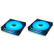 Lian Li UNI FAN SL-INF 140 ARGB Reverse Blade PWM L&uuml;fter, 3er Pack - 140mm, schwarz + 1x UNI FAN SL-INF 140 ARGB PWM L&uuml;fter - 140mm image number null