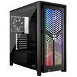 Corsair FRAME 4000X RS PC Case, Mid-Tower, E-ATX - 4x RS120 Fans, black image number null