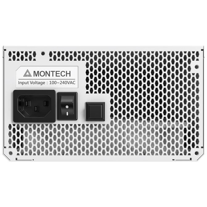Montech Titan PLA 1200W, 80 PLUS & Cybenetics Platinum, modular, PCIe 5.1 - 1200 Watt. wei&szlig; image number 2