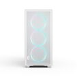 Fractal Design Epoch XL White RGB TG Clear Tint PC Case, Mid Tower, E-ATX, ARGB, Tempered Glass &ndash; white image number null
