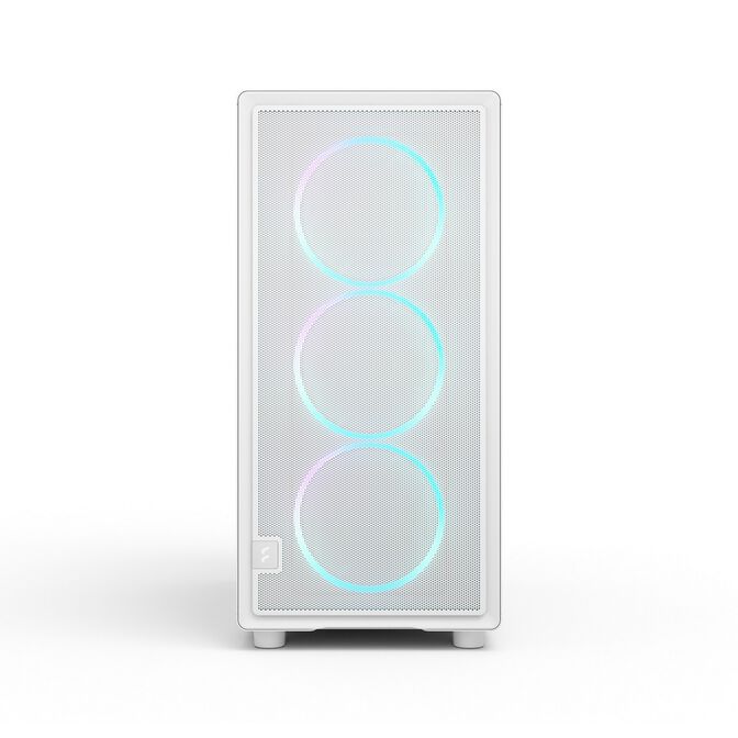 Fractal Design Epoch XL White RGB TG Clear Tint PC Case, Mid Tower, E-ATX, ARGB, Tempered Glass &ndash; white image number 1