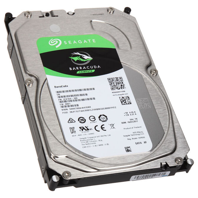 Seagate BarraCuda HDD, SATA 6G, 5400 RPM, 3.5-inch - 4 TB image number 0
