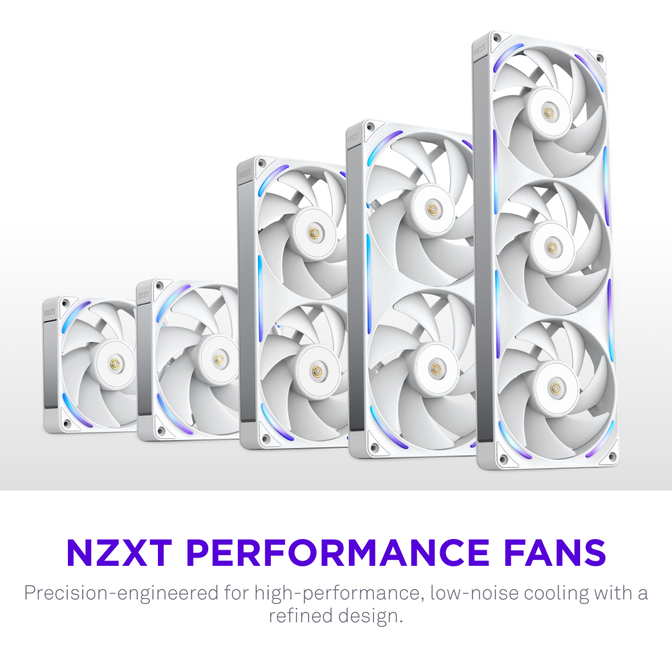 NZXT Performance F360X Einzelrahmenl&uuml;fter, aRGB, LCP-Rahmen - schwarz, 360mm image number 10