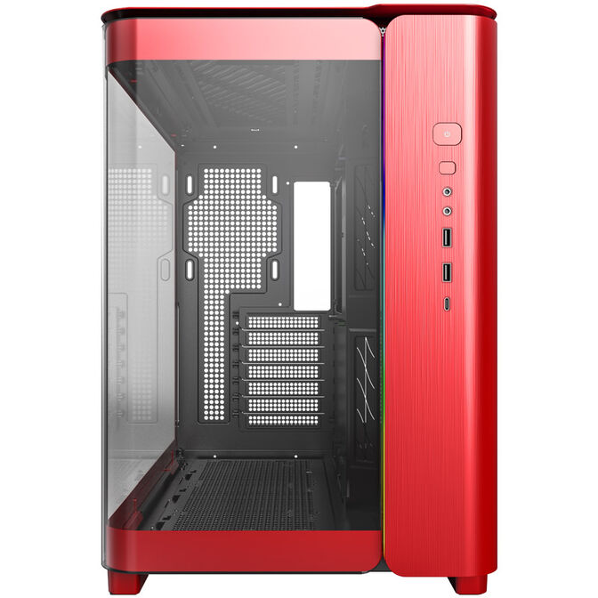 Montech KING 95 Midi-Tower, Tempered Glass, ARGB - rot image number 2