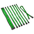 Kolink Core Pro Braided Cable Extension Kit 12V-2x6 Typ 1 - Venom Green image number null