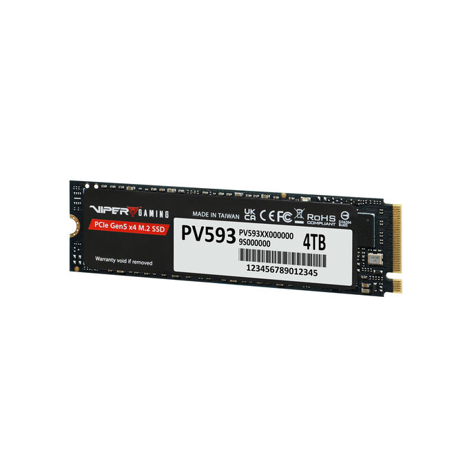 Patriot Viper PV593 SSD, PCIe 5.0 M.2 2280 - 4 TB image number 2