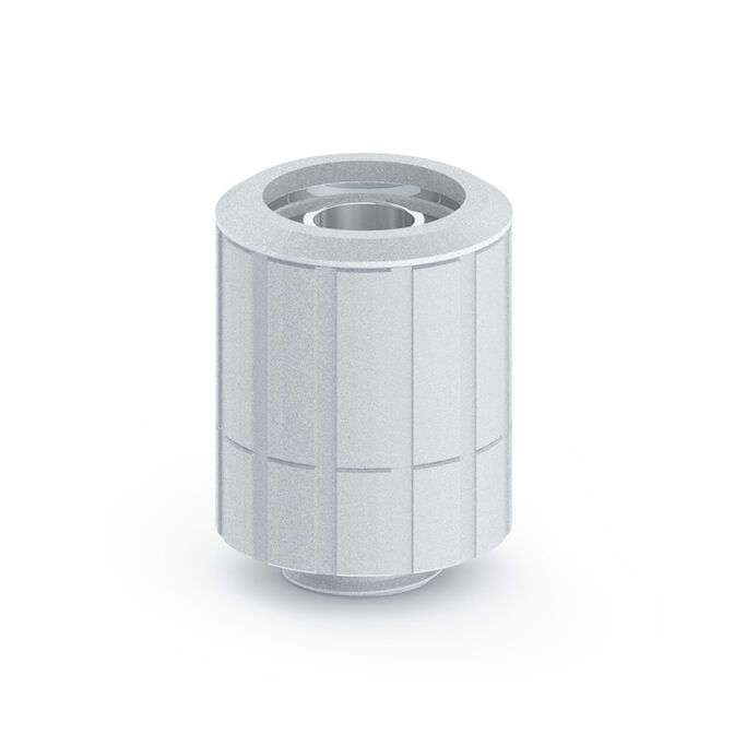 Bitspower Artemis Anschluss gerade G1/4 Zoll AG auf 16/10mm, drehbar - Sandblast silber image number 0