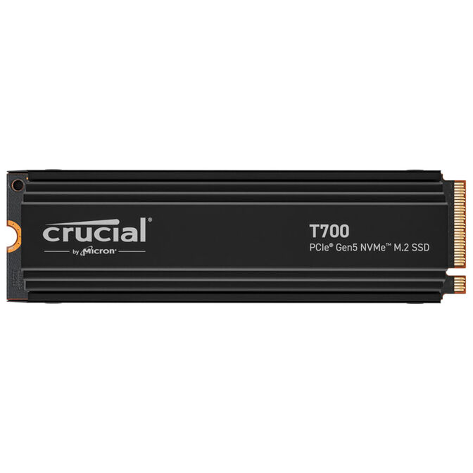 Crucial T700 NVMe SSD, PCIe 5.0 M.2 Type 2280 - 4 TB with heatsink image number 5
