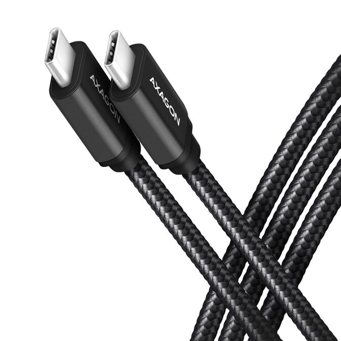 AXAGON BUCM3-CM15AB Kabel USB-C 3.2 Gen 1 auf USB-C 3.2 Gen 1, schwarz - 1,5m image number 0