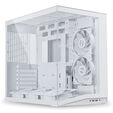 Lian Li O11 Dynamic Mini V2 Flow PC-Geh&auml;use, Mini-Geh&auml;use, ATX, Tempered Glass - inklusive 5x 120-mm-L&uuml;fter, wei&szlig; image number null
