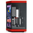 Hyte Y70 Touch Infinite PC-Geh&auml;use, Midi-Tower, ATX, Tempered Glass - Black Cherry image number null