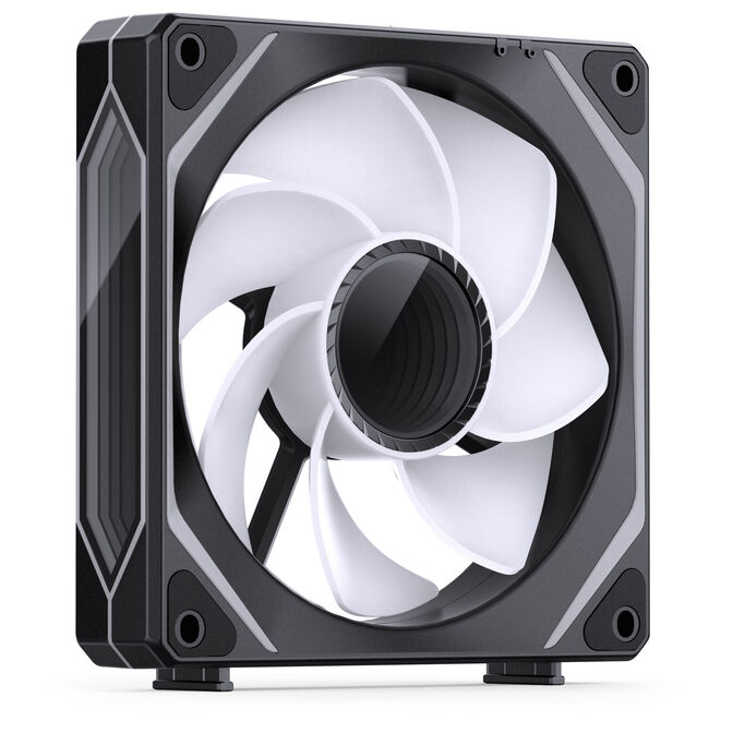 Jonsbo ZL-120BR Fan, Reverse Blade, PWM, ARGB - 120mm, black, 3-pack image number 2