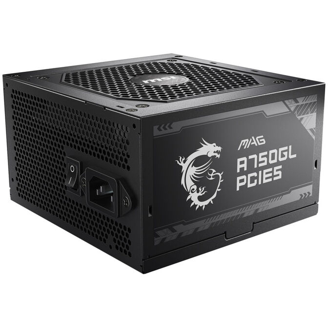 MSI MAG A750GL PCIe5 Netzteil, 80 PLUS Gold, vollmodular, ATX 3.0, PCIe 5.0 - 750 Watt image number 3