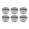 Alphacool Eiszapfen Verschlussschraube G1/4, chrome - 6er Pack