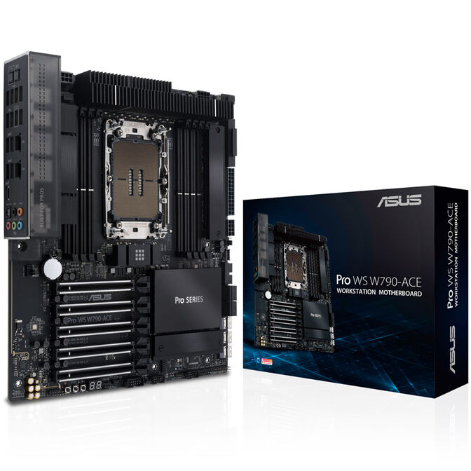 ASUS Pro WS W790-ACE motherboard, socket LGA 4677, Intel W790, DDR5 image number 0