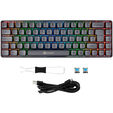 GAMIAC TKL69G SF Gaming Keyboard, Kailh Blue Switches, RGB - black/grey image number null