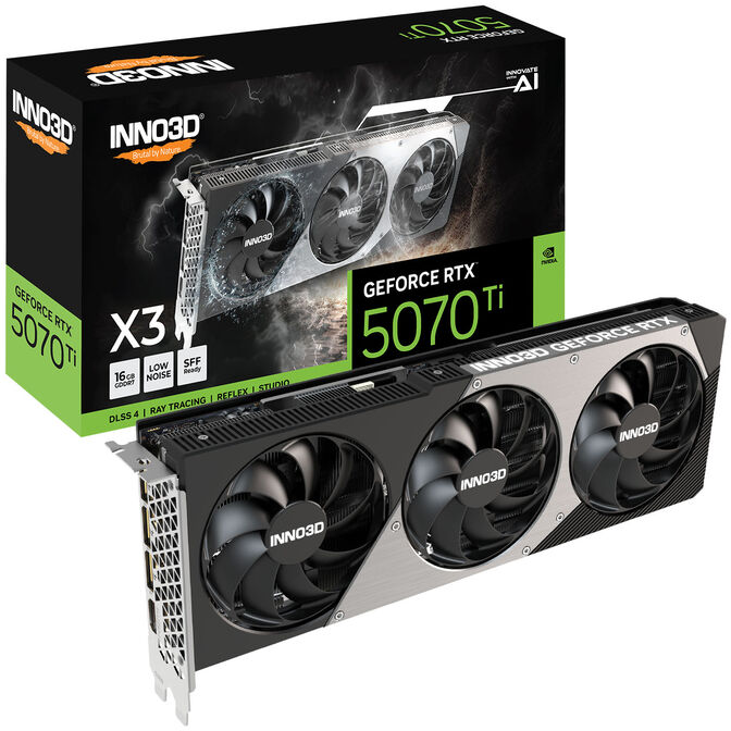 INNO3D GeForce RTX 5070 Ti X3, 16384 MB GDDR7 image number 0