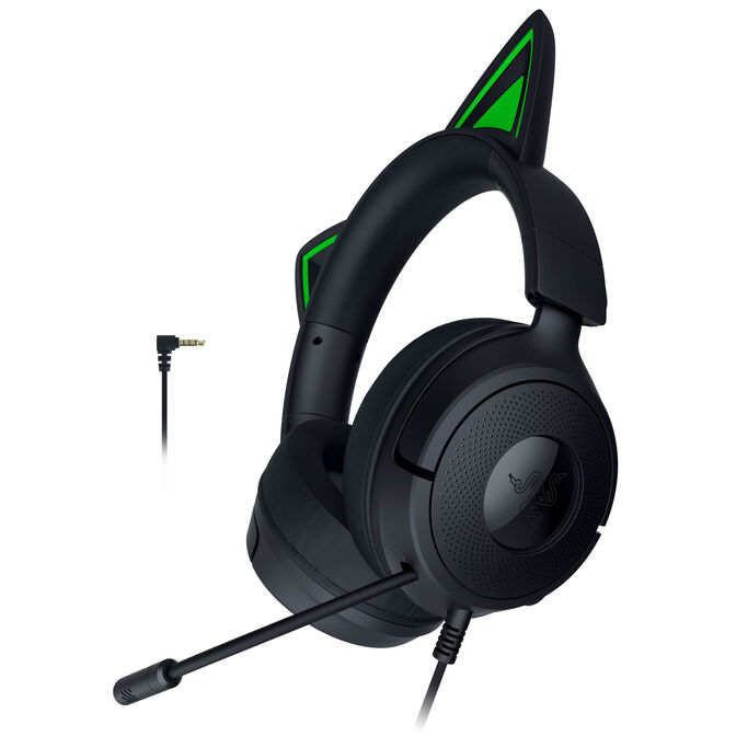 Razer Kraken Kitty V3 X Gaming-Headset, kabelgebunden, 7.1 Surround - schwarz image number 1