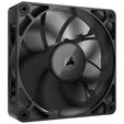 Corsair iCUE LINK RX120 MAX Series, PWM L&uuml;fter, 3er Pack - 120mm, schwarz image number null