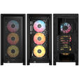 Corsair Frame 4000D RS ARGB PC-Geh&auml;use, Midi-Tower, E-ATX, RGB, Tempered Glass - schwarz image number null