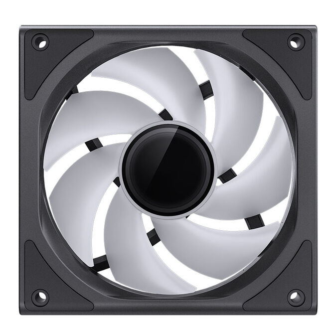 Jonsbo ZK-120B ARGB PWM L&uuml;fter, 120mm, 3er-Pack - schwarz image number 12