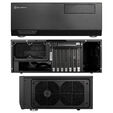 SilverStone SST-GD09-C USB 3.0 Grandia Desktop - black image number null