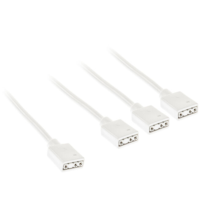 Kolink ARGB 1-3 splitter cable - 30cm, white image number 0