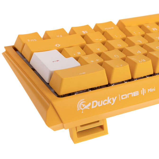Ducky One 3 Yellow Mini Gaming Keyboard, RGB LED - MX-Black image number 5