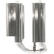 Alpenf&ouml;hn Brocken 4 Max ARGB CPU-K&uuml;hler - 2x 120mm, wei&szlig; image number null