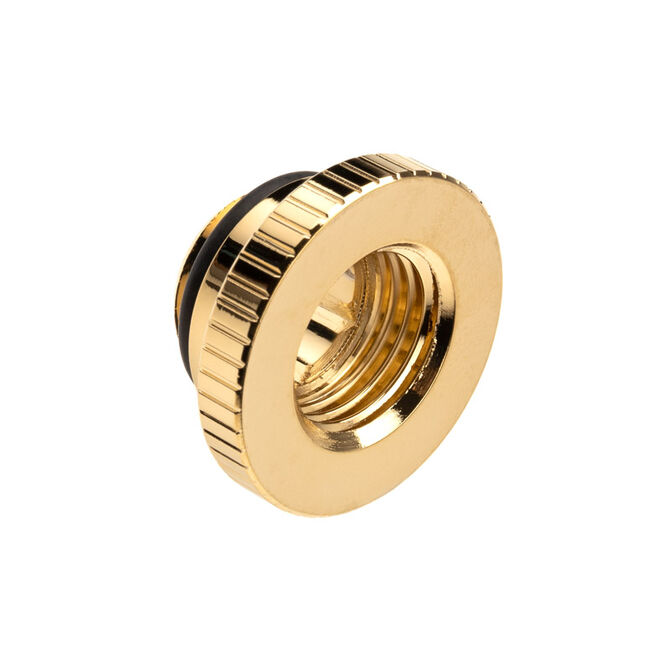 EK Water Blocks EK-Quantum Torque Surface Port Adapter - Gold image number 0