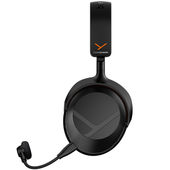 beyerdynamic MMX 100, Black, wireless gaming headset image number 2
