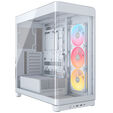 Corsair FRAME 4500X LX-R RGB PC-Geh&auml;use, Midi-Tower, E-ATX, Tempered Glass - wei&szlig; image number null
