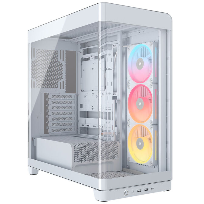 Corsair FRAME 4500X LX-R RGB PC-Geh&auml;use, Midi-Tower, E-ATX, Tempered Glass - wei&szlig; image number 0