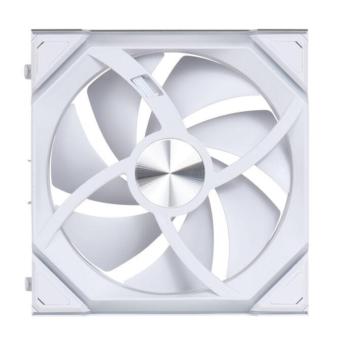 Lian Li UNI FAN SL Wireless ARGB PWM L&uuml;fter, 3er-Pack inkl. Controller - Reverse Blade, 120 mm, wei&szlig; image number 6