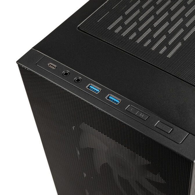 Lian Li LANCOOL 205 Mesh C PC Case, Mid Tower - Black image number 4