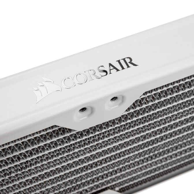 Corsair Hydro X Series XR5 240mm Water Cooling Radiator - white image number 4