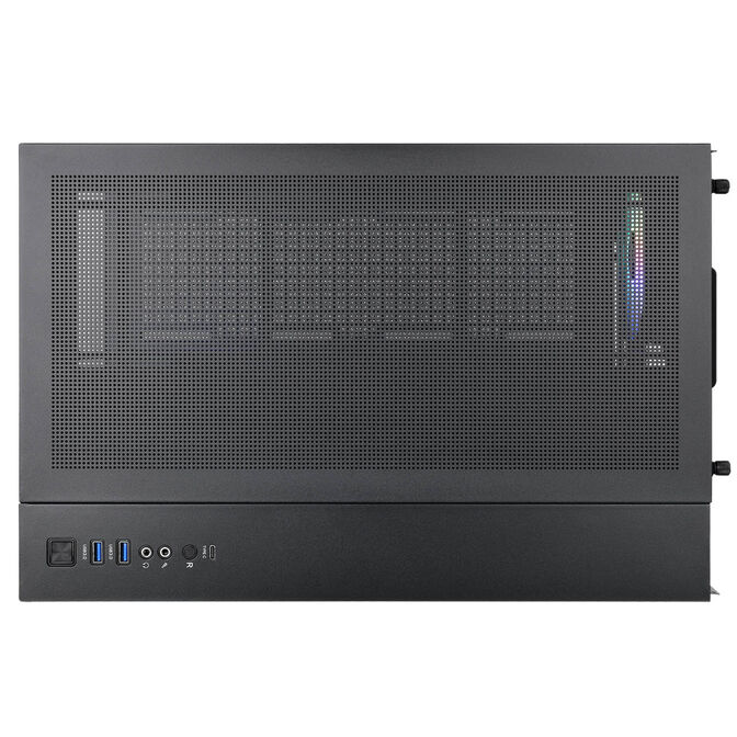 Thermaltake View 380 TG ARGB PC Case, Mid Tower, ATX, ARGB, Tempered Glass - Black image number 14