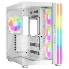 be quiet! Light Base 600 LX Midi-Tower, Tempered Glass, ARGB - wei&szlig;