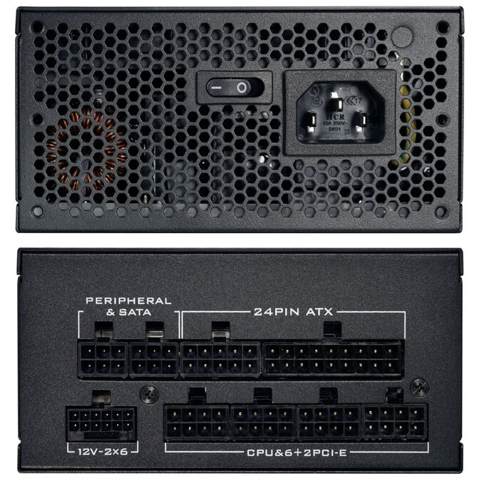 Lian Li SP750 V2 Gold Netzteil, modular, ATX 3.1 - 750 Watt, schwarz image number 4