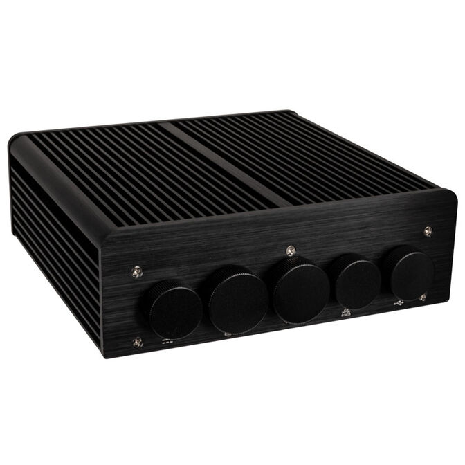 Akasa Fanless Pascal PX IP65 UCFF-Geh&auml;use (Intel NUC), wasserdicht - schwarz image number 1