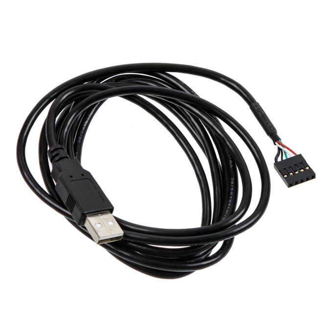 aqua computer USB-Kabel A-Stecker auf Buchsenleiste - 200 cm image number 1