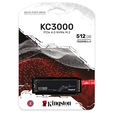 Kingston KC3000 NVMe, PCIe 4.0 M.2 Type 2280 - 512 GB image number null