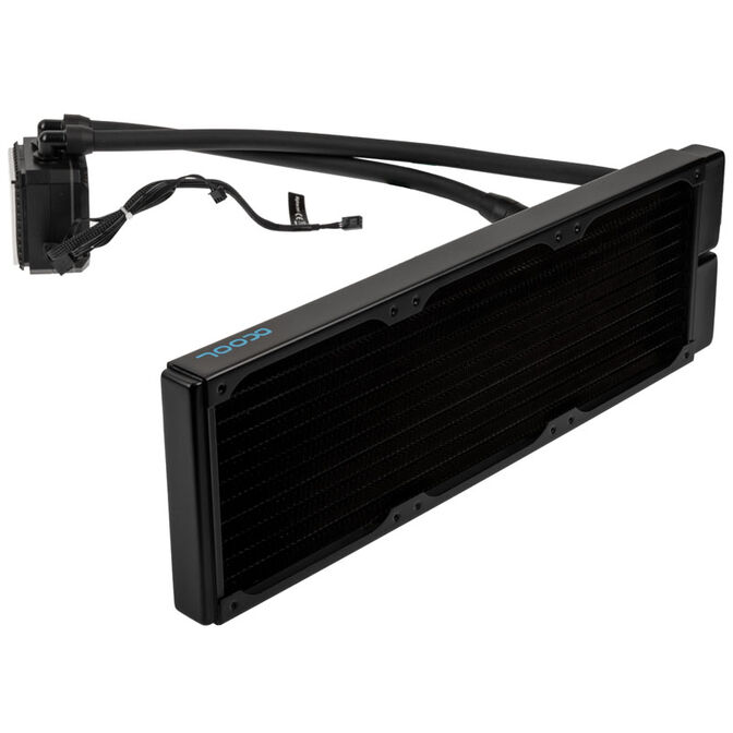 Alphacool Eisbaer Aurora LT360 AIO Cooler, ARGB - 360mm, black image number 2