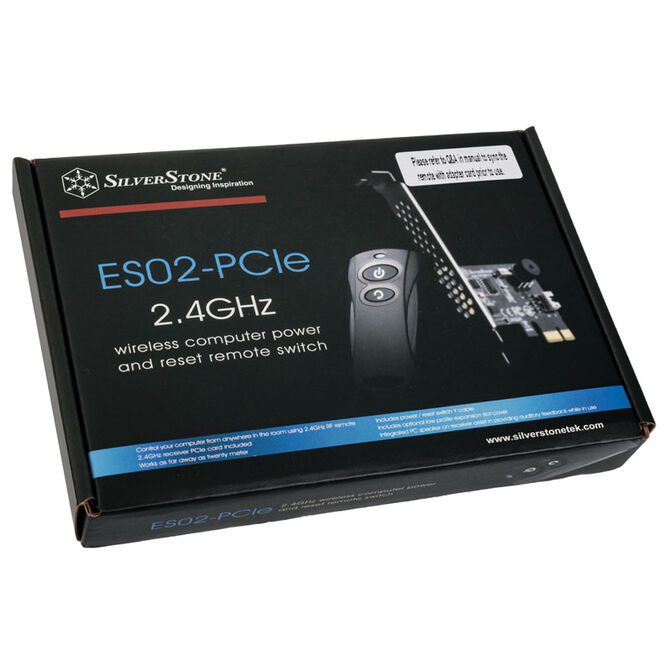 SilverStone SST-ES02-PCIe - Remote control for PC power on/off image number 6