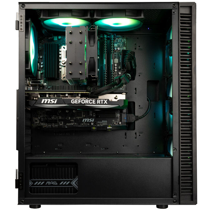 Gaming PC Mach 3.2, AMD Ryzen 7 7700, RTX 5070 - Fertig-PC mit Windows image number 1