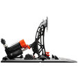Asetek SimSports Invicta S-Series THORP II Pedal Set - black image number null