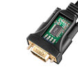 AXAGON ADS-1PQN Adapter Cable, RS-232 COM Port to USB 2.0 - FT232RL Chip image number null